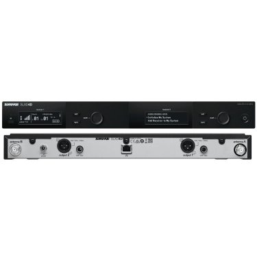 Shure SLXD4D 舒尔一拖二无线话筒接收机 数字无线话筒麦克风