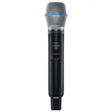 Shure SLXD2/BETA87C 舒尔手持无线话筒发射机 数字无线话筒麦克风