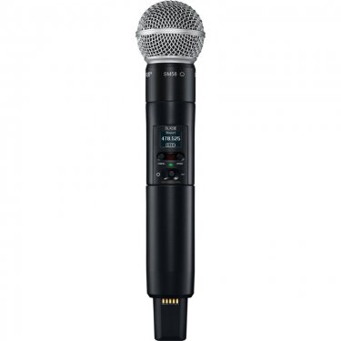 Shure SLXD2/SM58 舒尔无线手持话筒发射机 数字无线话筒麦克风