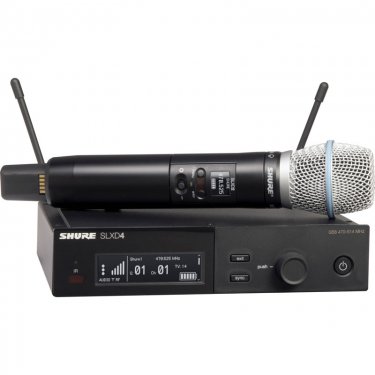Shure SLXD24/BETA87A 舒尔无线手持话筒 手持无线话筒
