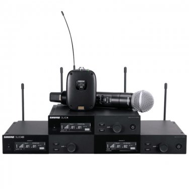 Shure 舒尔 SLX-D 数字无线话筒系统 舒尔SLXD系列 数字无线话筒和配套设备