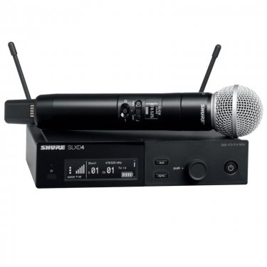 Shure SLXD24/SM58 舒尔手持无线话筒 数字无线话筒