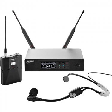 Shure QLXD14/SM35 舒尔数字头戴无线话筒 一拖一无线头戴麦克风