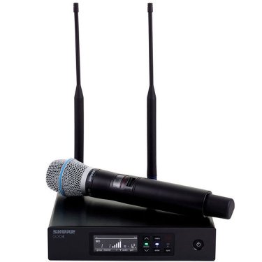 Shure QLXD24/BETA87 舒尔数字手持无线话筒