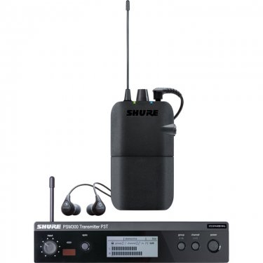 Shure P3TR112GR 舒尔立体声个人舞台耳返系统 歌手舞台无线监听