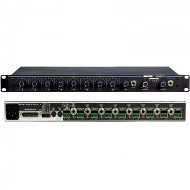 Shure SCM 810 舒尔八路自动混音台 会议话筒混音器 8通道自动话筒调音台