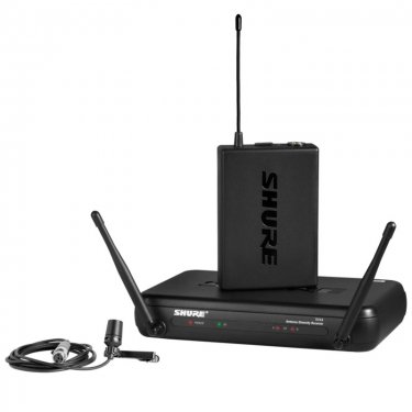 Shure SVX14/CVL 舒尔领夹无线话筒 无线领夹话筒(一拖一)