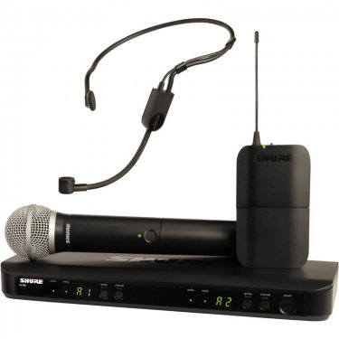 Shure BLX1288/P31 舒尔 一手持一头戴无线话筒 KTV娱乐话筒