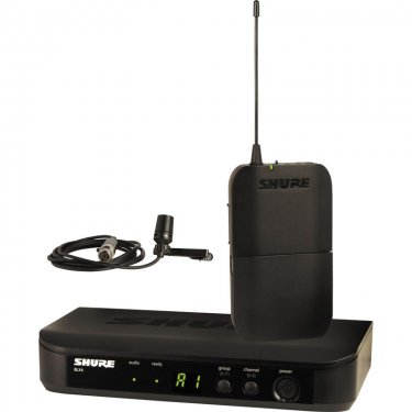 Shure BLX14/CVL 舒尔无线领夹话筒 心形电容领夹话筒