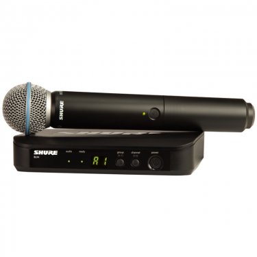 Shure BLX24/Beta58A 舒尔手持无线话筒 BLX24/B58 A无线人声麦克风