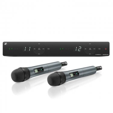 Sennheiser 森海塞尔 XS WIRELESS 1 DUAL 一拖二无线话筒 手持无线麦克风 2通道无线话