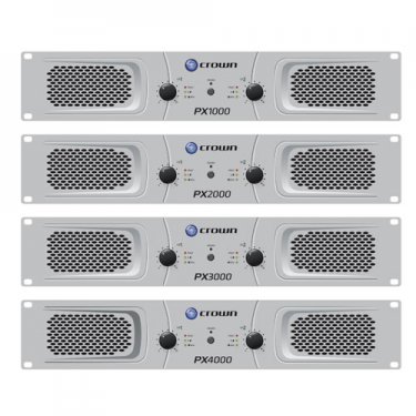 CROWN,PX1000,PX2000,PX3000,PX4000,200W功放,330W功放,500W功放,1000W功放,模拟2通道功放,功率