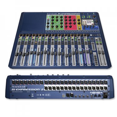 声艺,Si Expression 2,Si E-2,24路数字调音台,Soundcraft,数字调音台,声艺调音台,