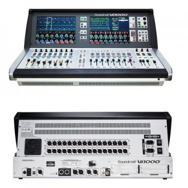 声艺,VI1000,24路数字调音台,Soundcraft,数字调音台,声艺调音台,96路通道紧凑型数字调音台,Soundcraft Vi1000,