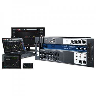 声艺,Ui16,无线数字调音台,Soundcraft,机架式数字调音台,WIFI ipad遥控调音台,声艺调