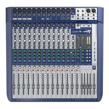 声艺,Signature 16,模拟调音台,Soundcraft,带效果器调音台,16路通道带效果调音台,声艺