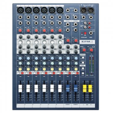 声艺,EPM6,模拟调音台,Soundcraft调音台,乐队调音台,演出调音台,会议调音台,声艺调音台,6路扩声调音台,6路模拟调音台,