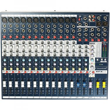 Soundcraft,EFX8,EFX12,声艺效果调音台,性价比最高的调音台,乐队调音台,演出调音台,会议室调音台,带效果器调的音台,扩声调音台,