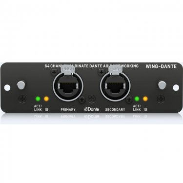 百灵达 Behringer WING-DANTE 协议卡 扩展卡