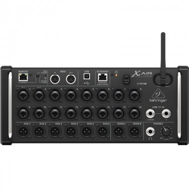 百灵达 Behringer XR18 18路机架式数字调音台 iPad调音台 数字机架式调音台 iPad数字调音台 平板调音台 内置WIFI 录音混音扩声混音台 可自动混音 多轨录音