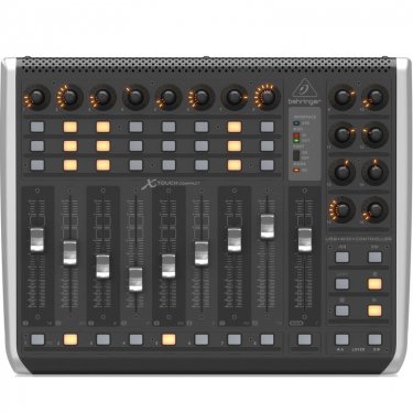 百灵达 Behringer X-TOUCH COMPACT 软件控制器 数字控制台 DAW遥控器 PRO Tools Cubase软件控制台调音台 MIDI控制台