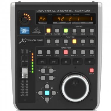 百灵达 Behringer X-TOUCH ONE 软件控制器 数字控制台 DAW遥控器 PRO Tools Cubase软件控制台调音台 MIDI控制台