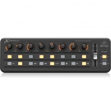百灵达 Behringer X-TOUCH MINI 软件控制器 数字控制台 DAW遥控器 PRO Tools Cubase软件控