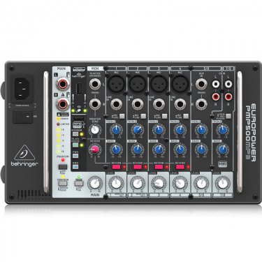 百灵达 Behringer PMP500MP3 有源调音台 带功放调音台 模拟调音台 带效果调音台 会