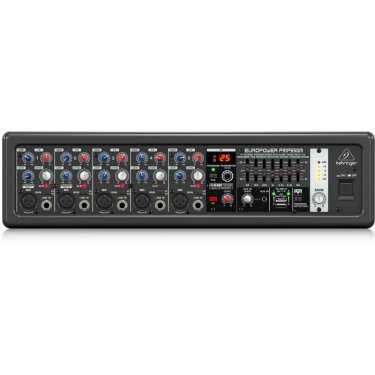 百灵达 Behringer PMP550M 有源调音台 带功放调音台 机架式调音台 模拟调音台 带效果调音台 会议调音台 扩声调音台
