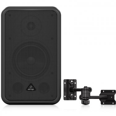 百灵达 Behringer CE500A-BK 5.5寸有源壁挂扬声器 有源壁挂音箱 有源壁挂音响 会议音
