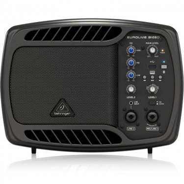 百灵达 Behringer B105D 蓝牙版有源扩声音箱 蓝牙监听音箱 MP3演出便携有源音响