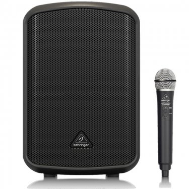 百灵达 Behringer MPA200BT 蓝牙带无线话筒便携有源扩声音箱 有源扬声器 有源音响