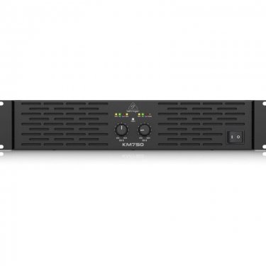 百灵达 Behringer KM750 功放 两通道功放 功率放大器 200瓦功放