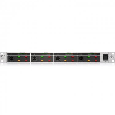 百灵达 Behringer DI4000 V2 四通道DI盒 有源4路DI盒 机架式有源四通道DI盒 4通道有源