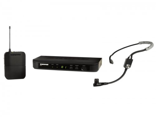 舒尔 BLX14/SM35 Shure 无线头戴式话筒麦克风 无线健身耳机系统