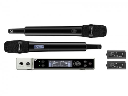 森海赛尔 EW-DX 835-S SET 一拖二无线麦克风 教学会议舞台演出直播无线话筒 Senn